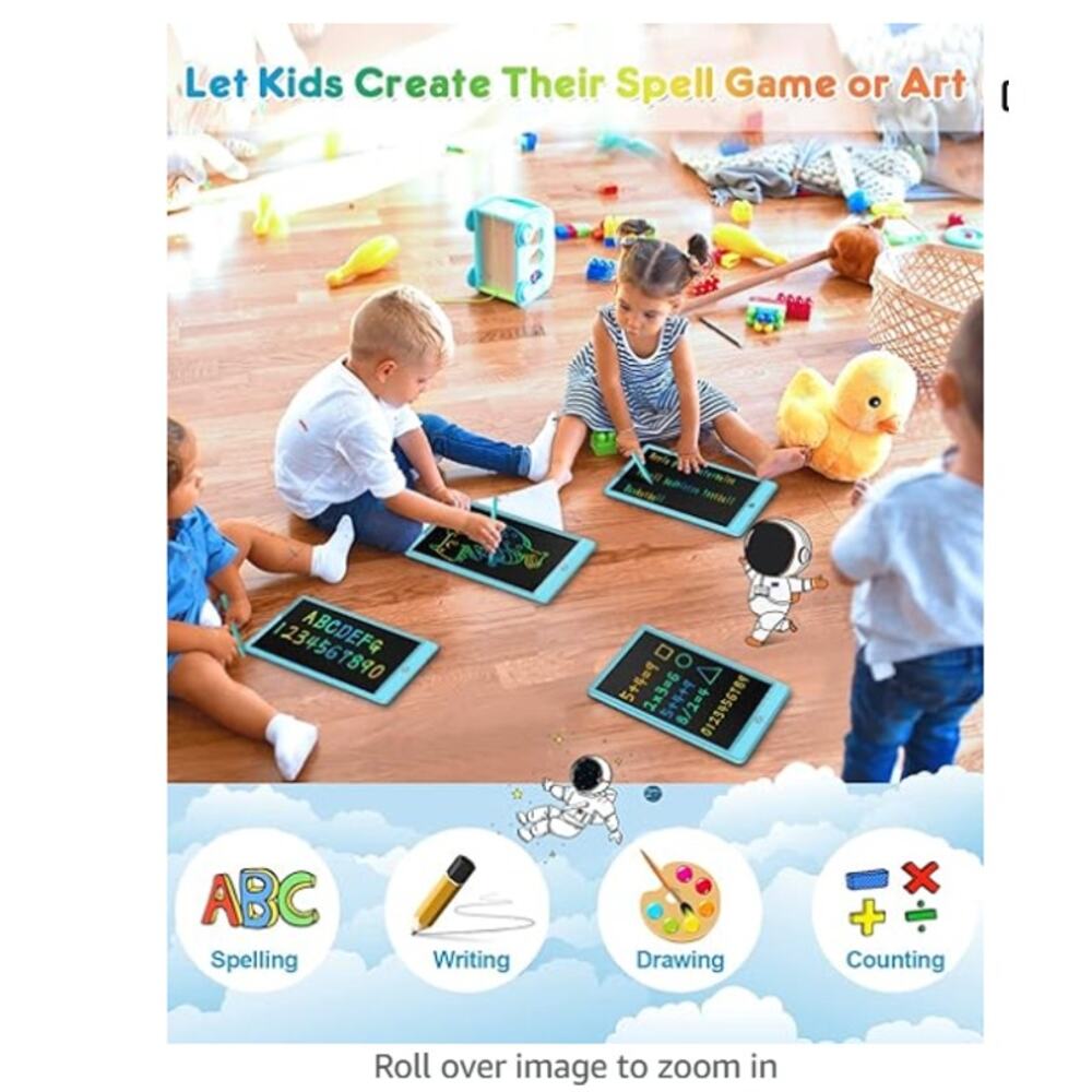 10 Inch LCD Writing Tablet, no mess - Picture 4 of 6